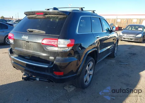 2015 Jeep Grand Cherokee Overland из США, поврежденный, VIN 1C4RJECG6FC647004